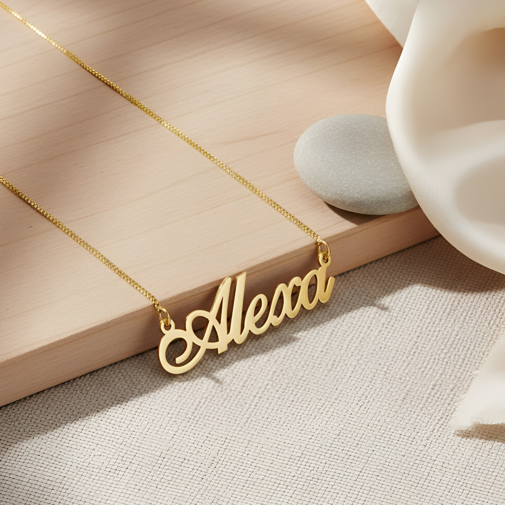 שרשרת שם קלאסית שרשרת שם קלאסית