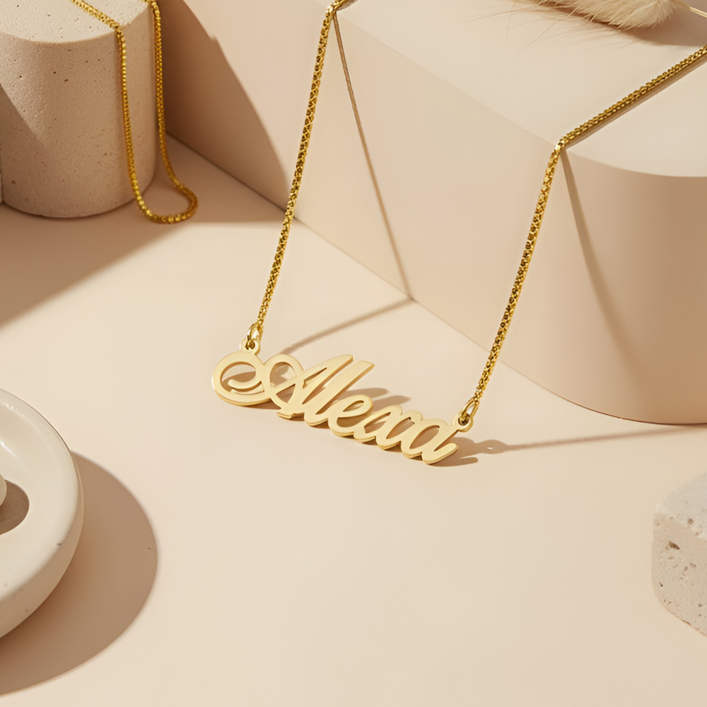 שרשרת שם קלאסית שרשרת שם קלאסית