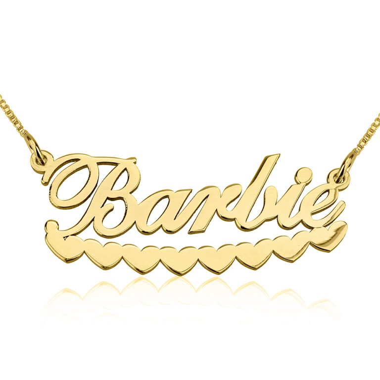 Underlined Unique Name Necklace