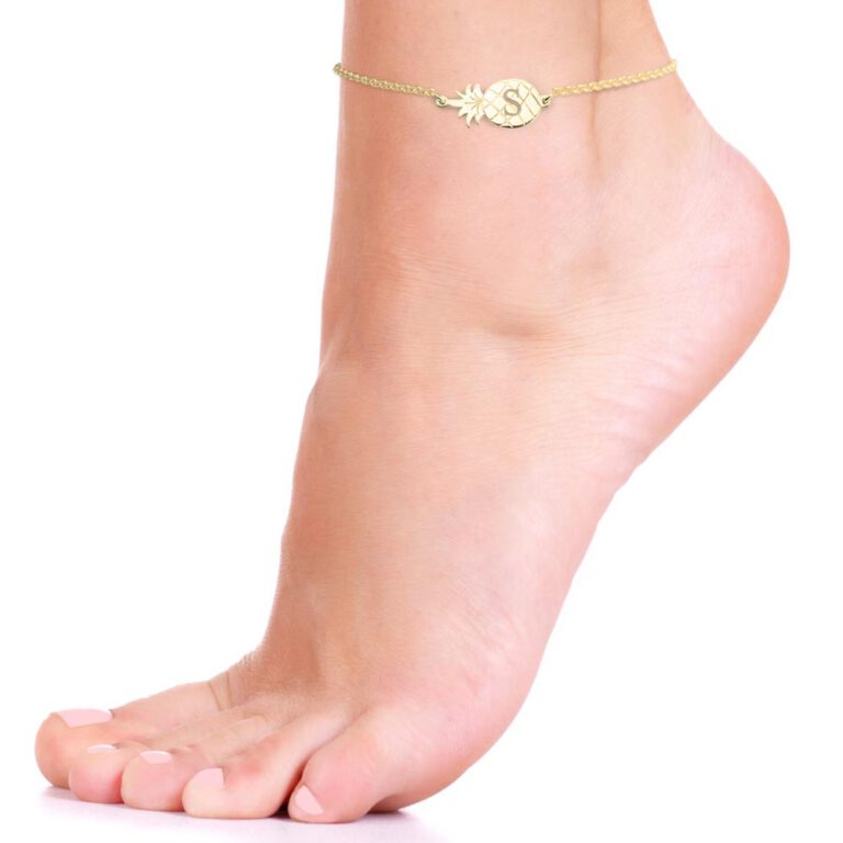 Charm Anklet with Pineapple