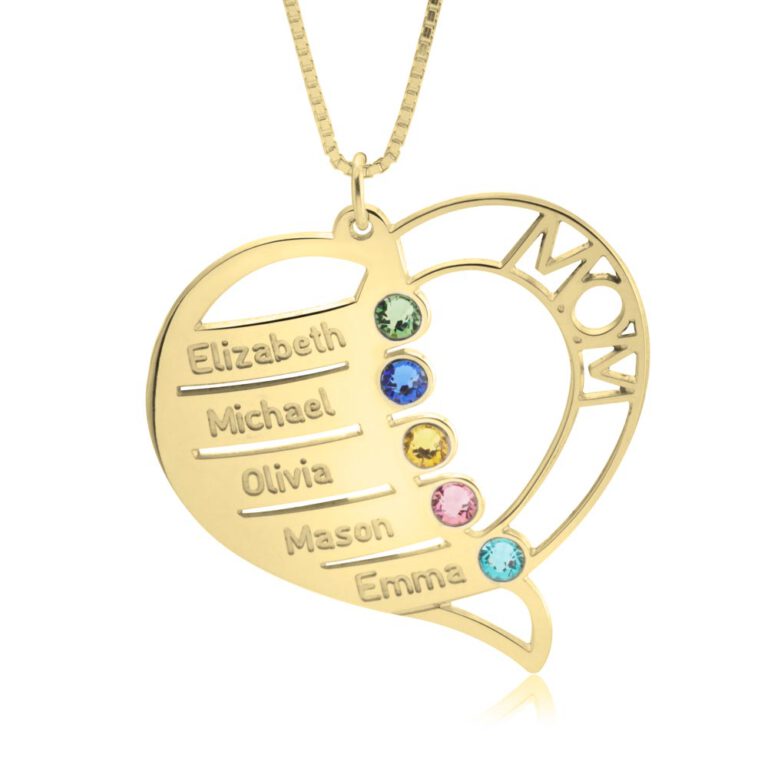 Personalized Necklace for Mom
