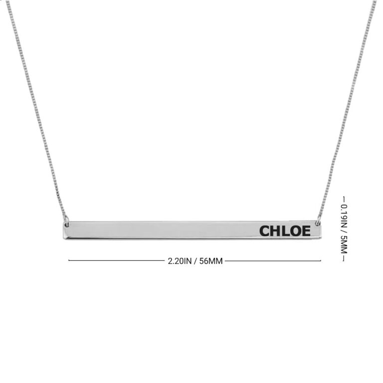 Skinny Bar Necklace