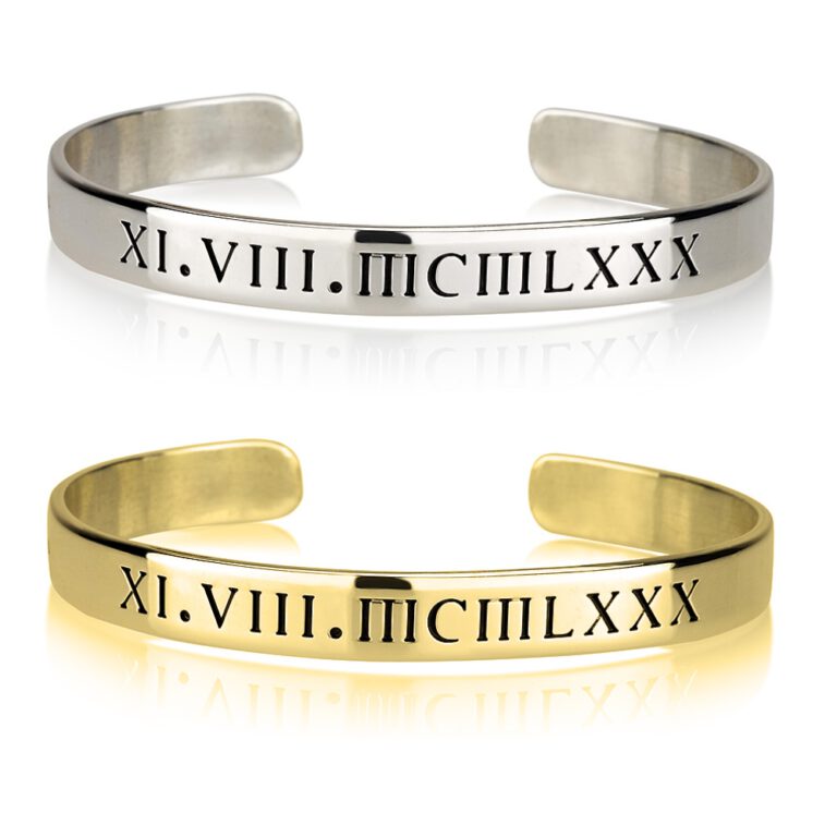 Roman Numeral Bracelet