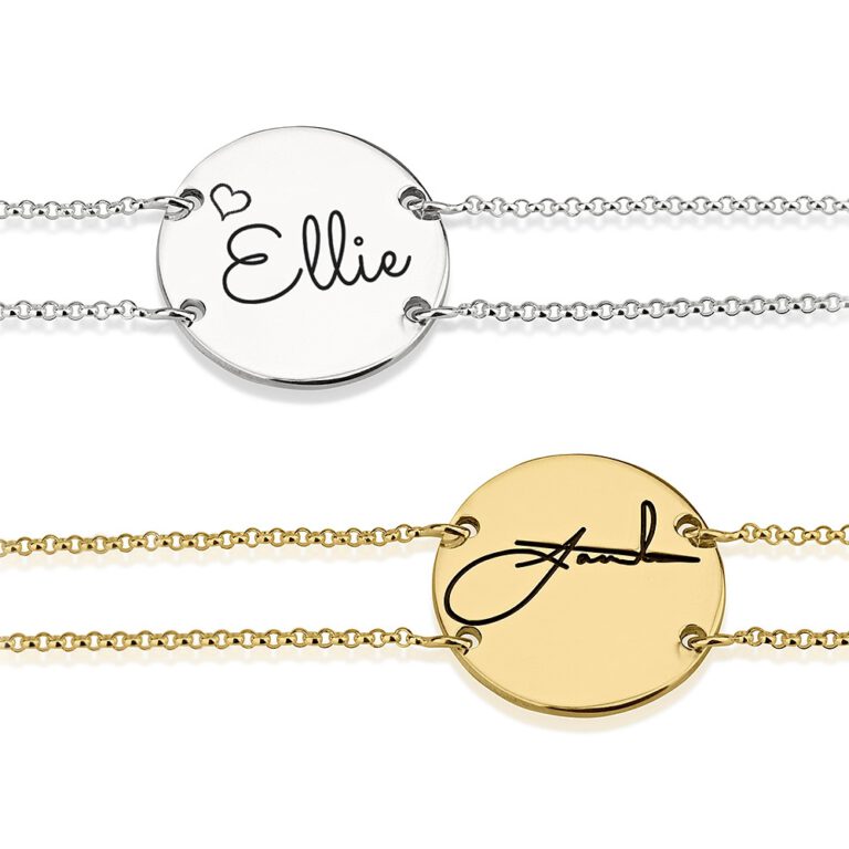Circle Signature Bracelet