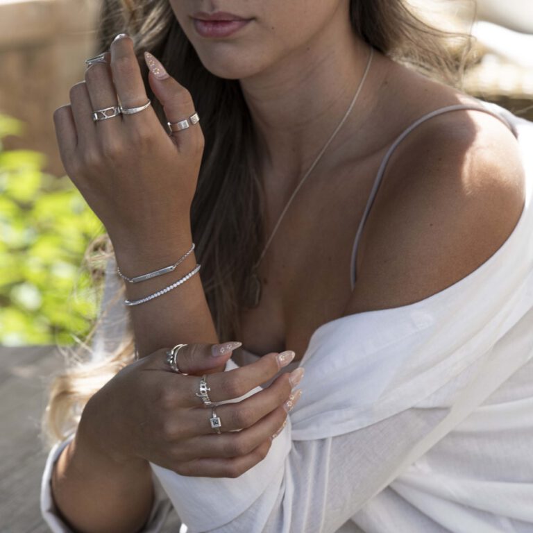 Cubic Zirconia Tennis Bracelet