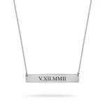 שרשרת עם תאריך בספרות רומיות