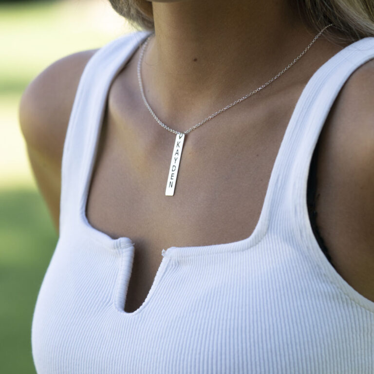 Bar Pendant Necklace