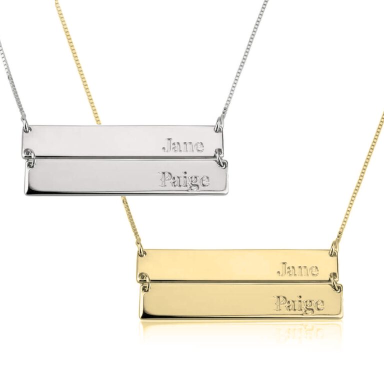 Double Bar Necklace
