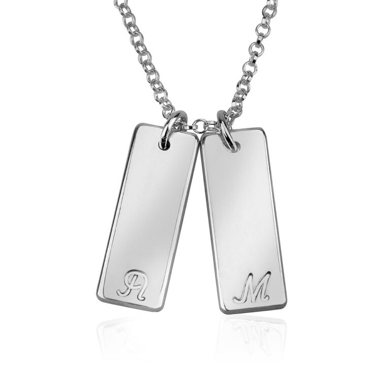 Couple Bar Necklace