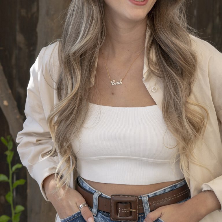 שרשרת שם קורסיב