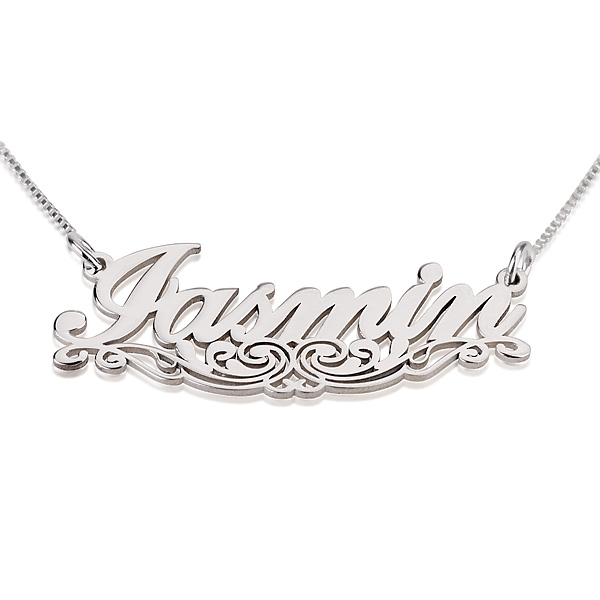 Underlined Unique Name Necklace