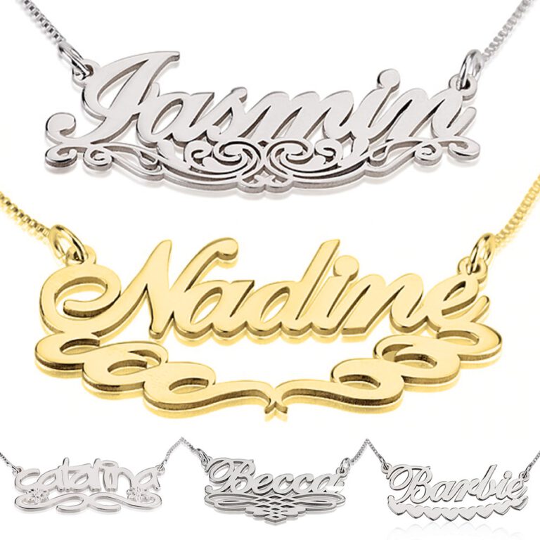Underlined Unique Name Necklace