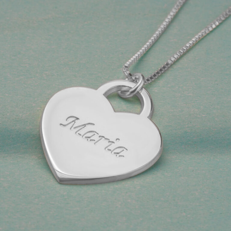 Heart Pendant with Name
