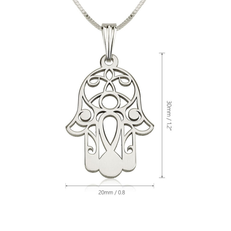 Hamsa Necklace - Hamsa Hand Necklace