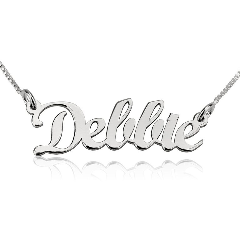 Contemporary Name Necklace