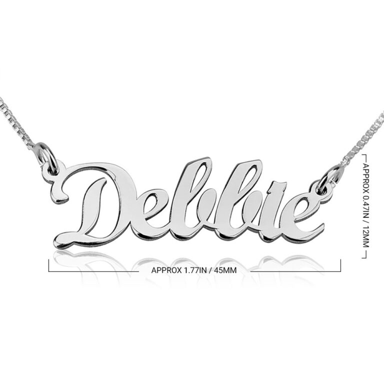 Contemporary Name Necklace