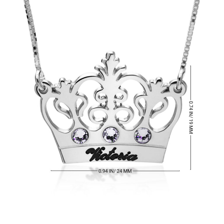 Princess Crown Necklace
