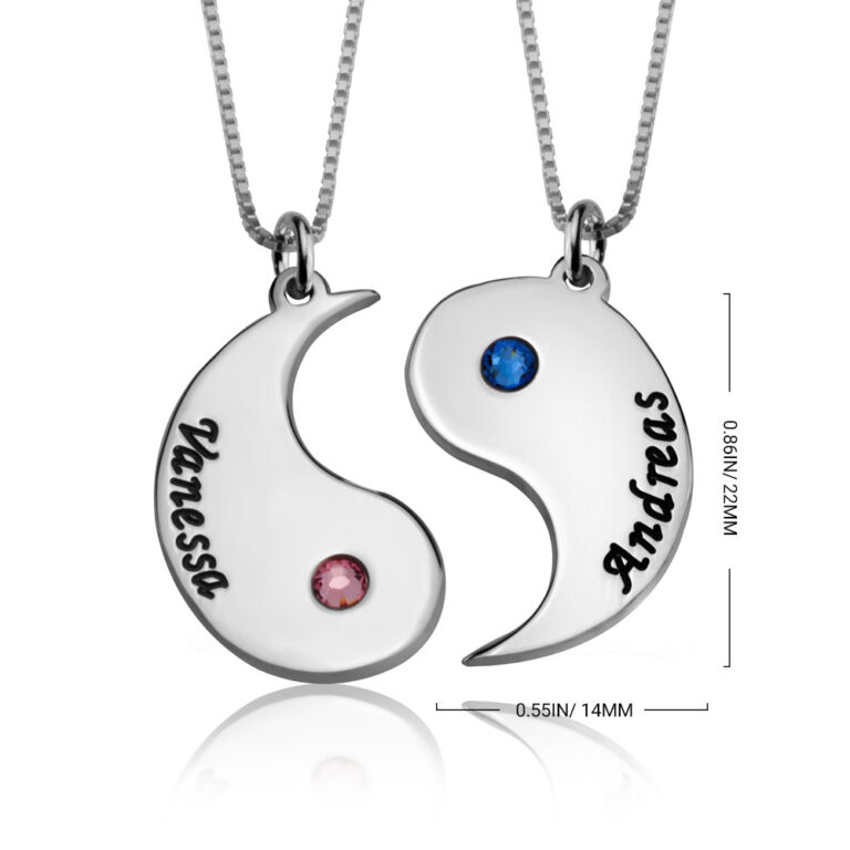 Yin and Yang Couple necklace
