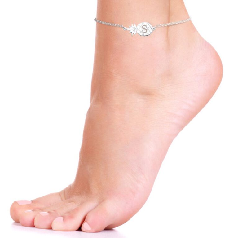 Charm Anklet with Pineapple