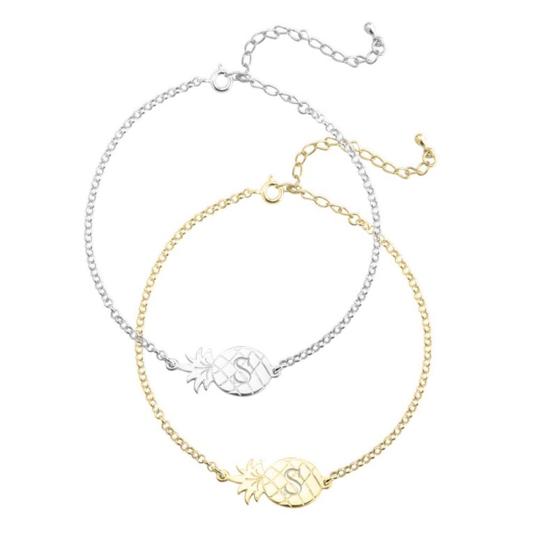 Charm Anklet with Pineapple