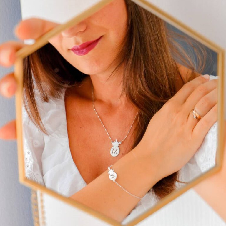 Personalized Pineapple Necklace
