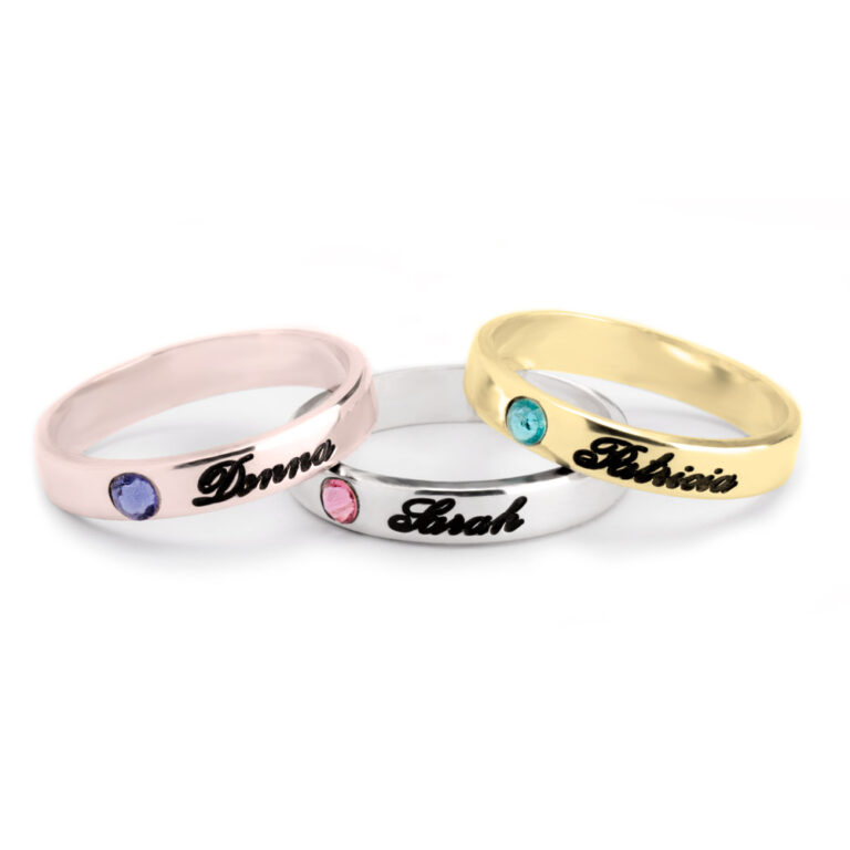 Birthstone Rings For Mom