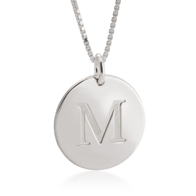 Initial Pendant Necklace