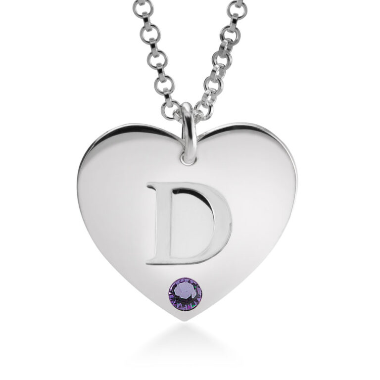 Initial Pendant Necklace