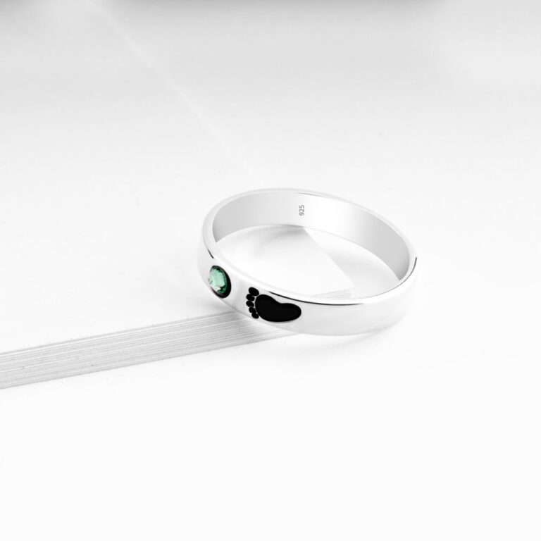 Baby Footprint Ring