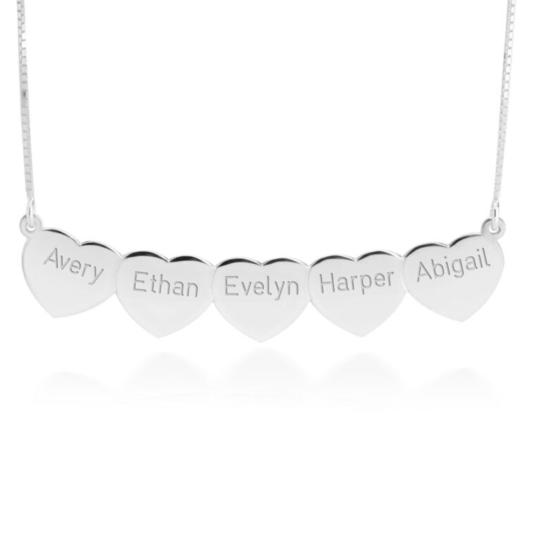 Multi Heart Necklace