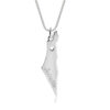 Israel Map Necklace