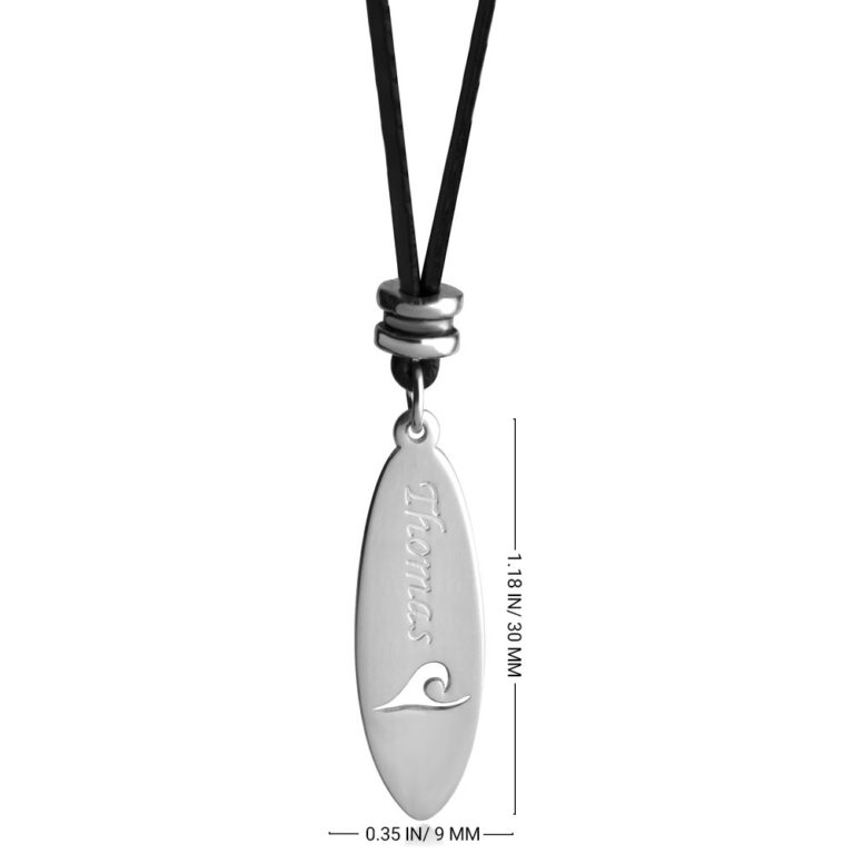 Surfboard Necklace