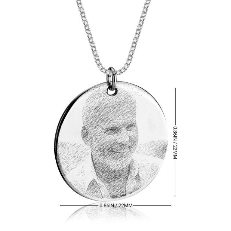 Circle Picture Necklace