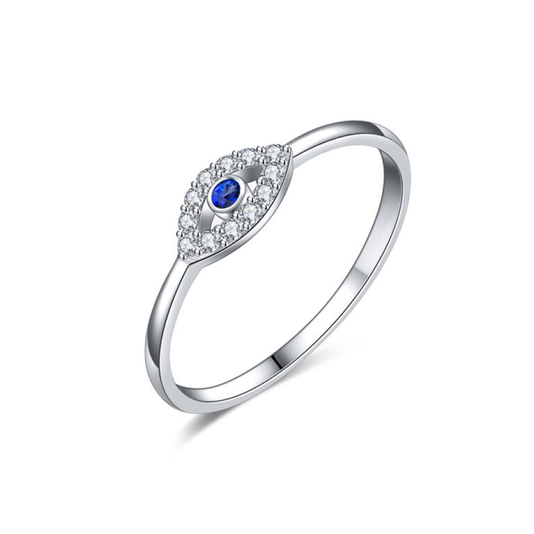 Turquoise Evil Eye Ring