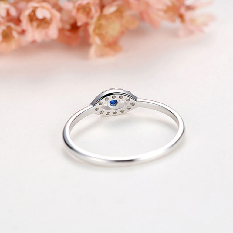 Turquoise Evil Eye Ring