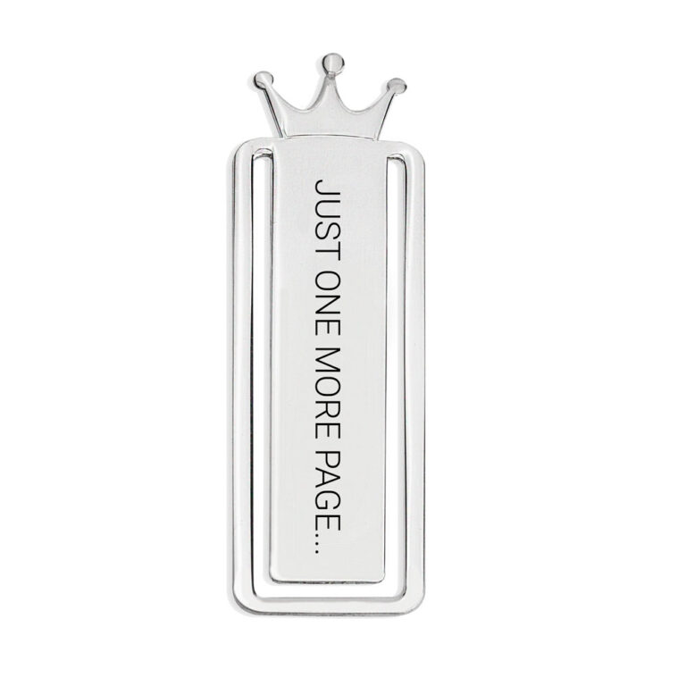 Personalized Crown Bookmark