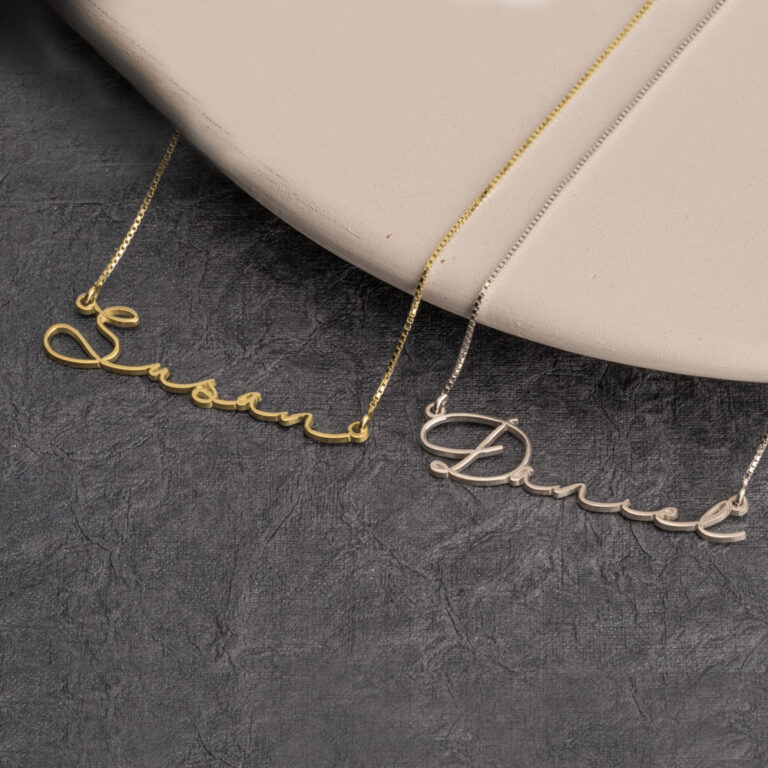 Dainty Script Name Necklace