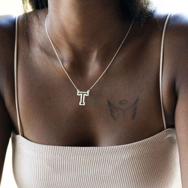 Varsity Initial Necklace