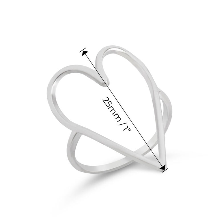 Heart Outline Ring