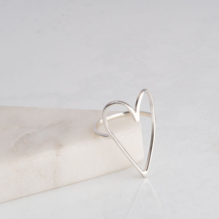 Heart Outline Ring