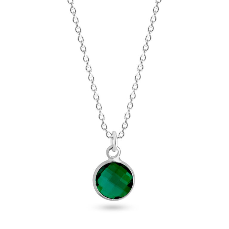 Emerald Necklace - May Birthstone Necklace