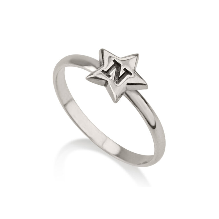 Star Initial Ring