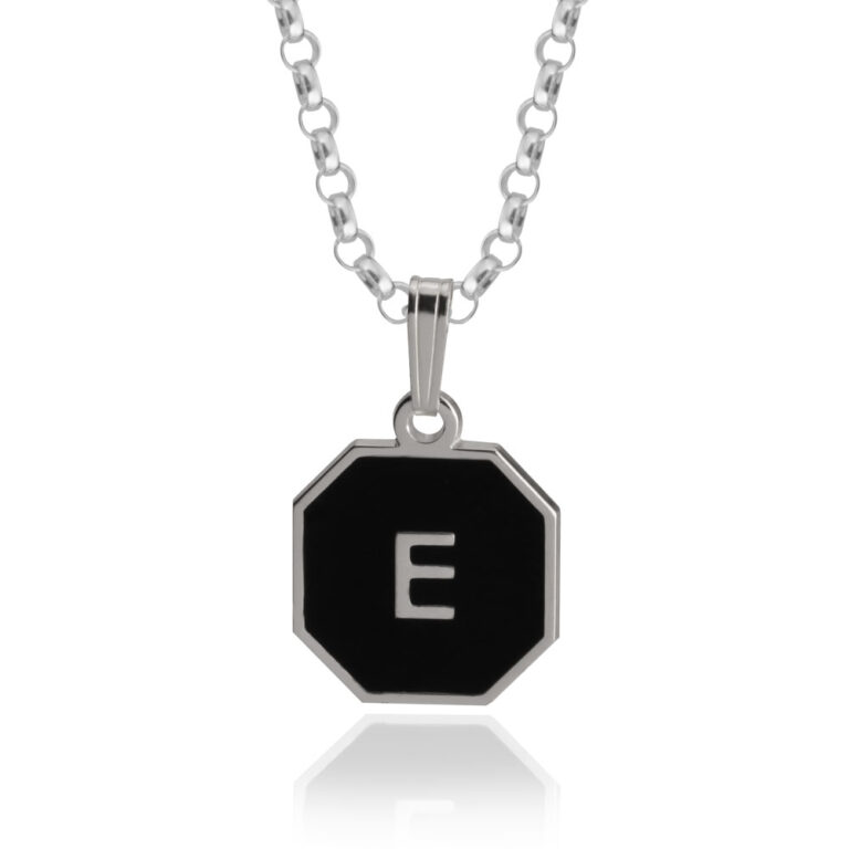 Men Initial Necklace