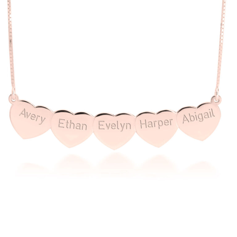Multi Heart Necklace