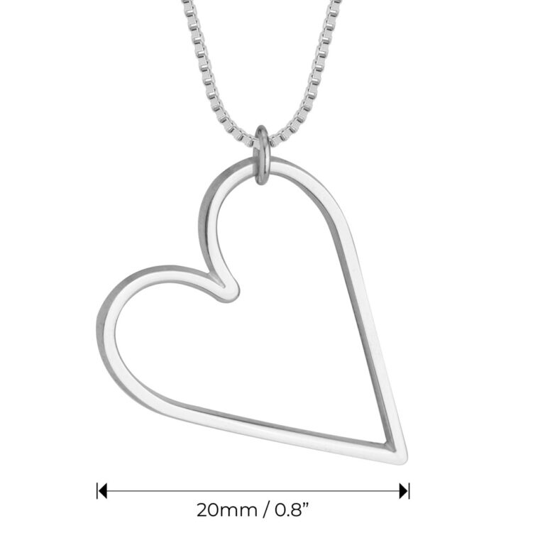 Hanging Heart Necklace