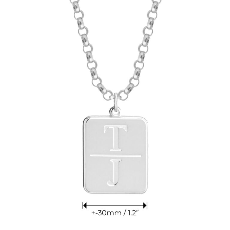 Two Initial Pendant