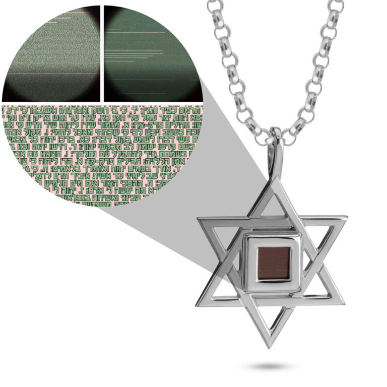Star of David Bible Necklace