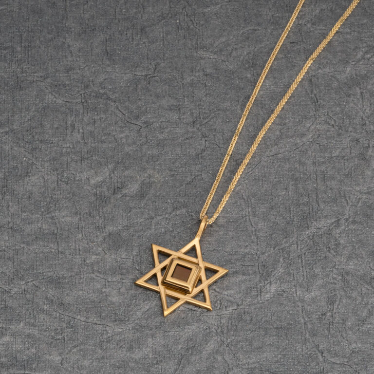Star of David Bible Necklace