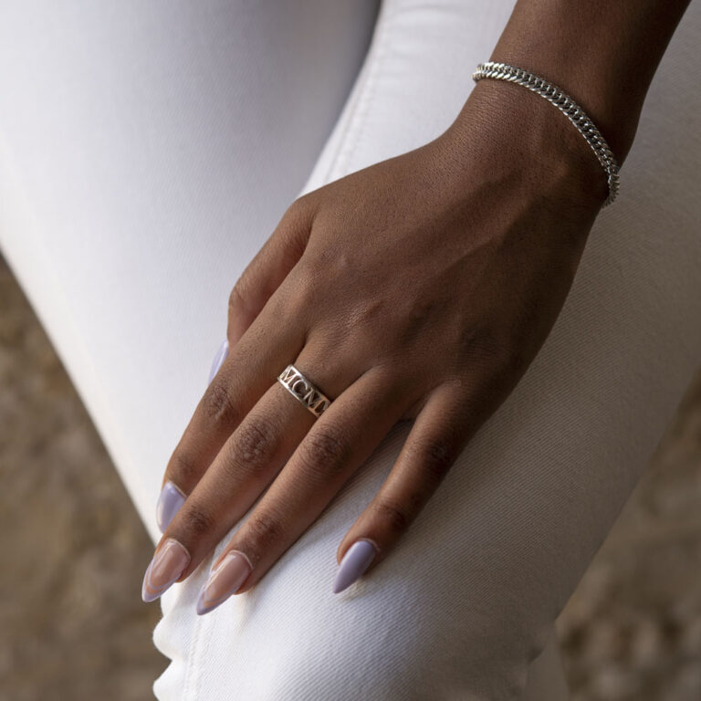Roman Numeral Ring