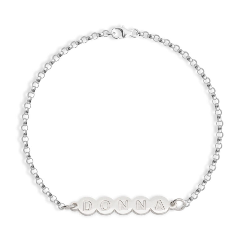 Bubble Name Bracelet